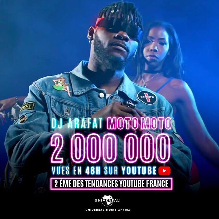 Photo de COMMENT DJ ARAFAT A FAIT 2 MILLION DE VUES AVEC ”MOTO MOTO” EN 48 H SEULEMENT