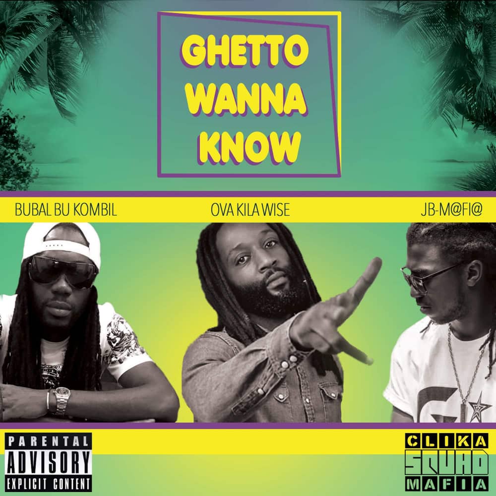 Photo de CLIKA SQUAD MAFIA FEAT BUBAL BU KOMBIL & OVA KILA WISE-“GHETTO WANNA KNOW” [AUDIO]