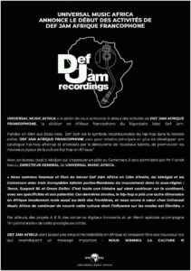 Def jam annonce